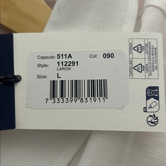 Tiger of Sweden White Polo Shirt - Picture 6 of 6